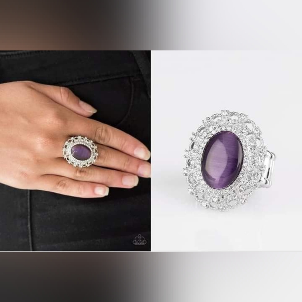 Regal Rhinestone Ring - Fashion Accessories
